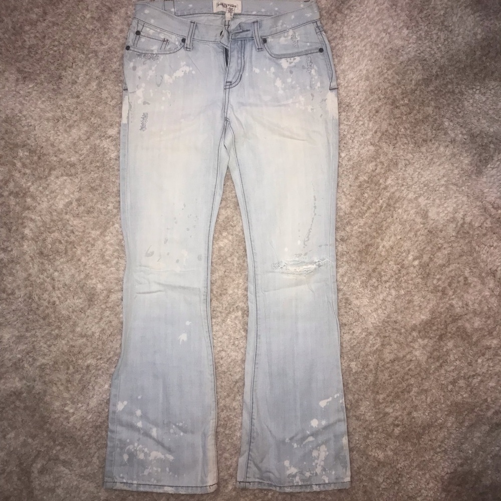 Abercrombie & Fitch Destroyed Flare Jeans